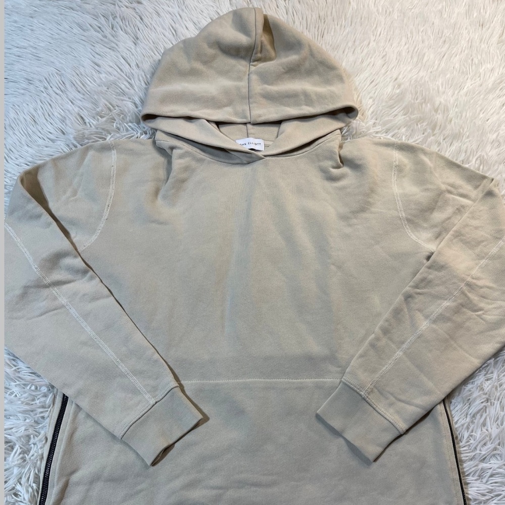 John Elliot Men's Pullover Hoodie Tan - 3 (Large)